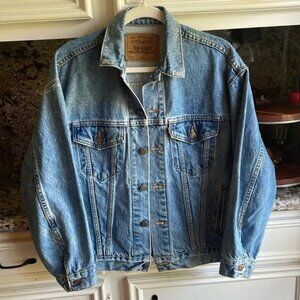 Vintage 90s Orange Tab Levi’s Denim Jacket